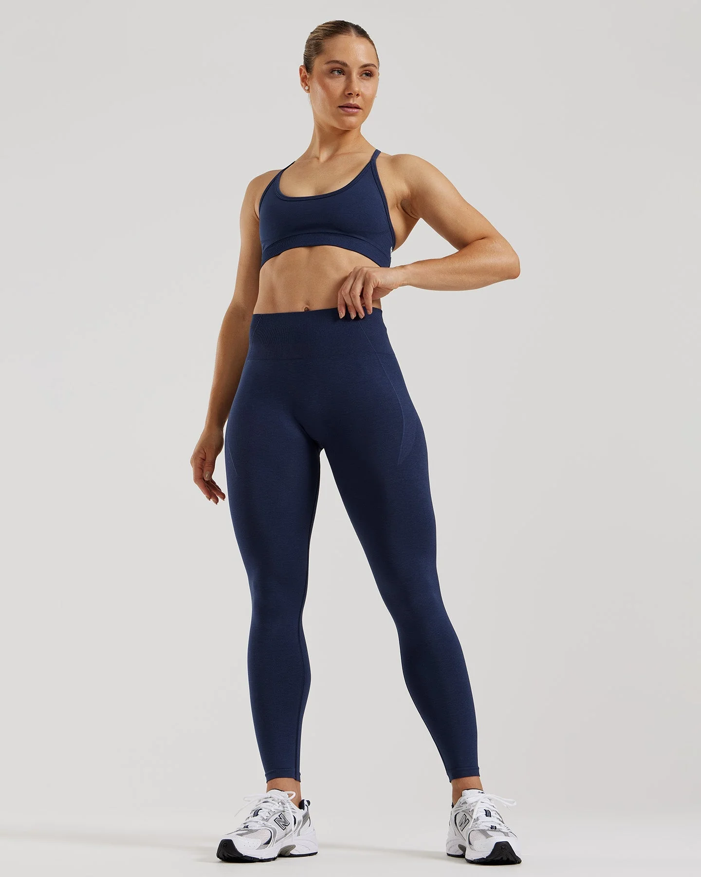 Define 2.0 Seamless Scrunch Leggings | Sapphire Blue - Artadvier