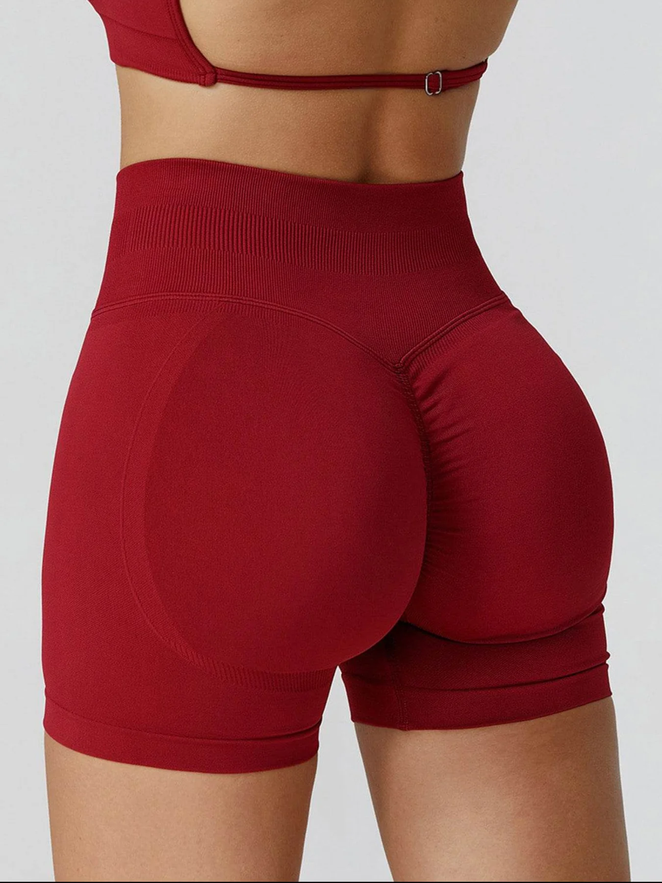 High Waist Workout Short Tummy Biker Shorts - Artadvier