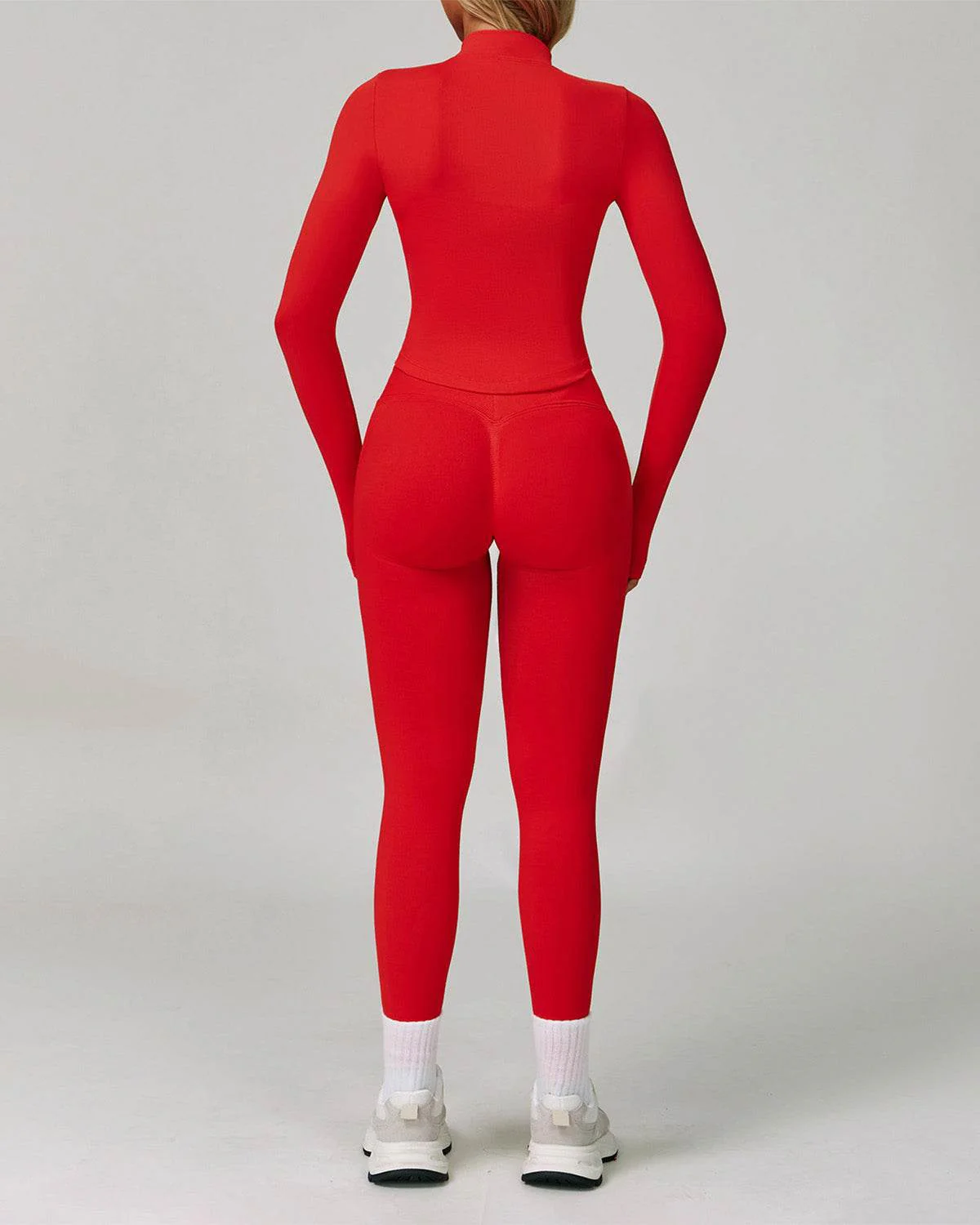 3 Pieces Activewear Set with Bra, Jacket and Legging - Artadvier