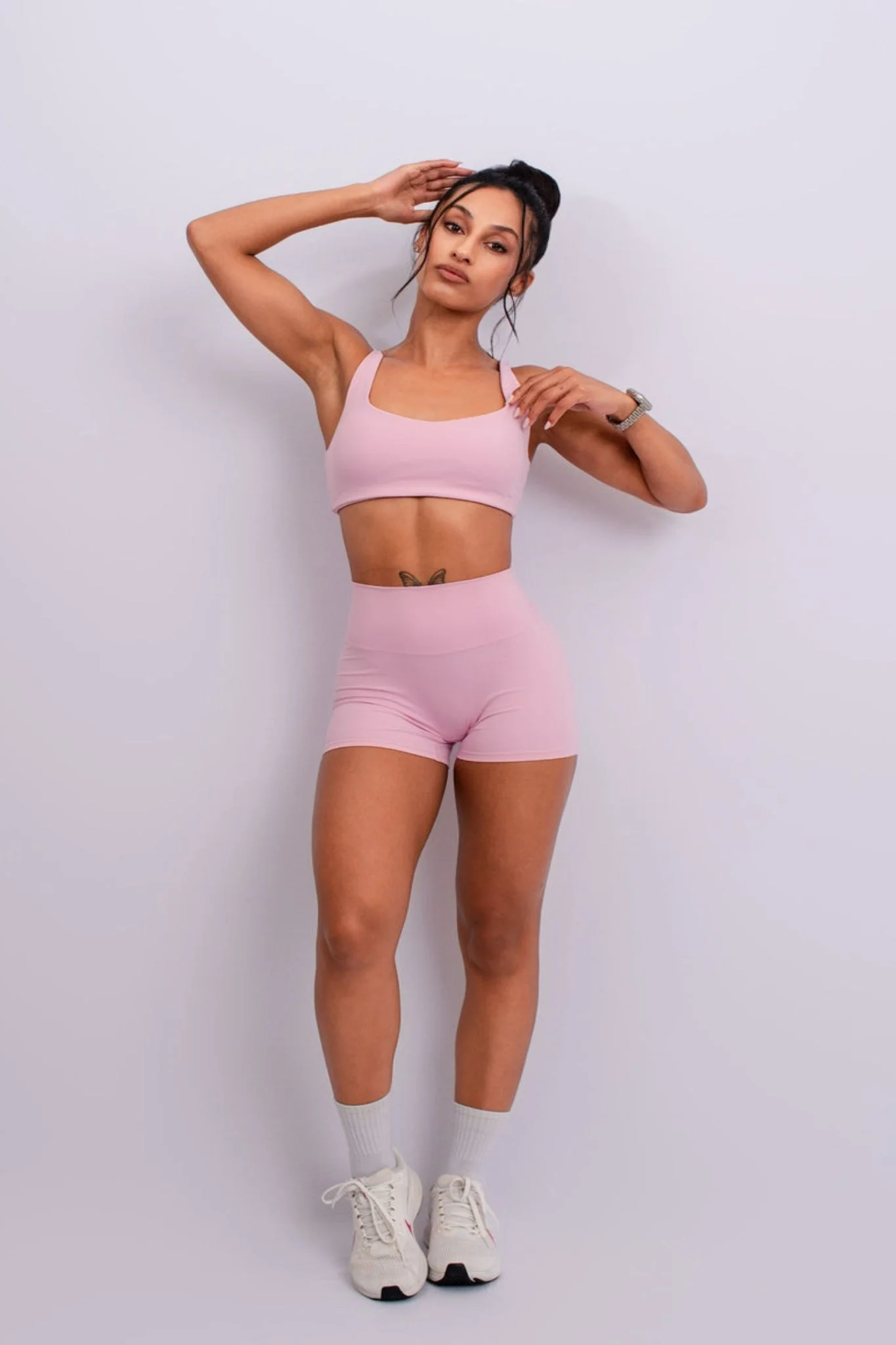 Classic Fit Sports Bra with Wide Straps - Artadvier